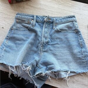 Madewell cutoff Jean shorts